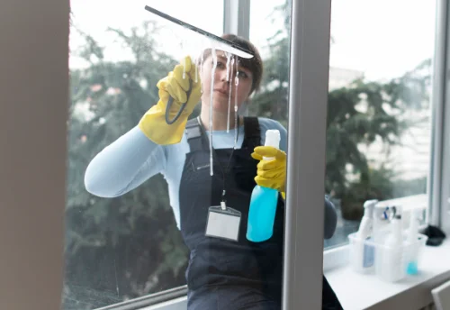 Nettoyage de vitres intérieures et extérieures à Lye